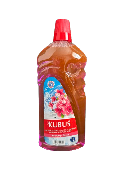 Uniwersalny płyn do mycia Kubuś 1L kwiatowy