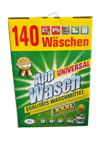 Proszek do prania APP WASCH 10kg Uniwersalny