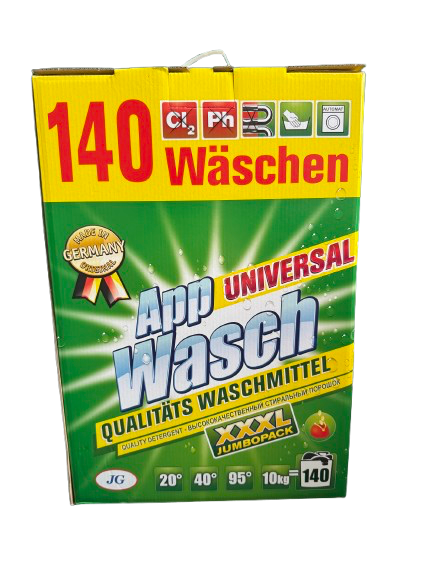 Proszek do prania APP WASCH 10kg Uniwersalny