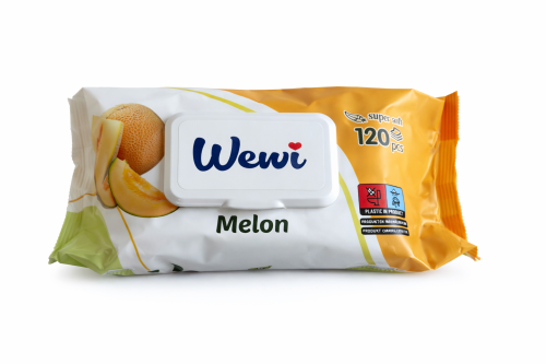 Chusteczki nawilżane Wewi Melon 120 sztuk