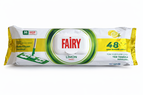 Wkłady czyszczące do mopa Fairy cytrynowe 50 sztuk