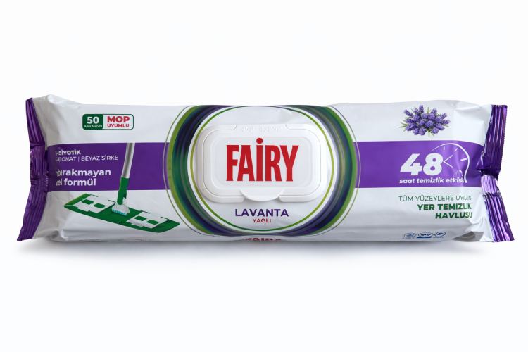 Wkłady czyszczące do mopa Fairy lawendowe 50 sztuk