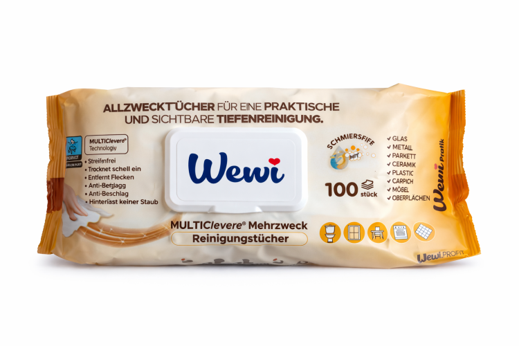 Chusteczki czyszczące Wewi o zapachu arabskiego mydła 100 sztuk
