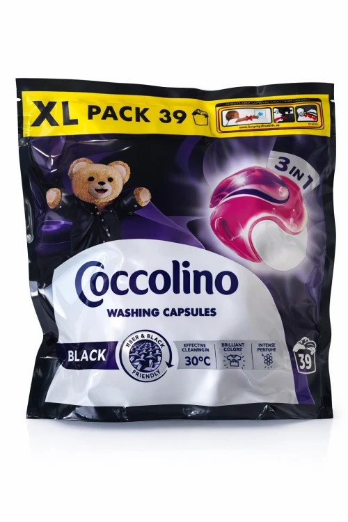 Kapsułki do prania czarnego coccolino 39 sztuk