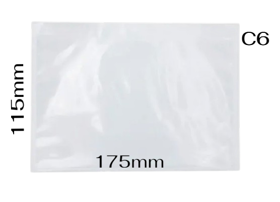 Przylgi kurierskie C6 175x115mm 100szt